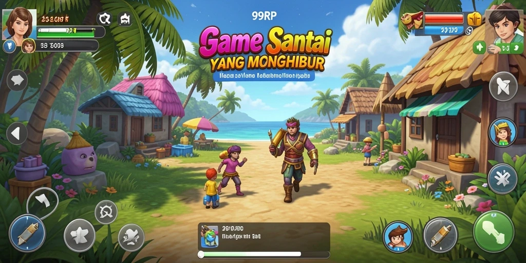 Tampilan gameplay 99RP yang seru dan menarik.