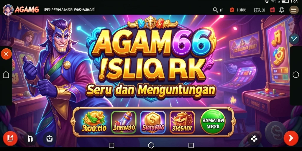 Tampilan gameplay Slot AGAM66 yang menegangkan dan menghibur.