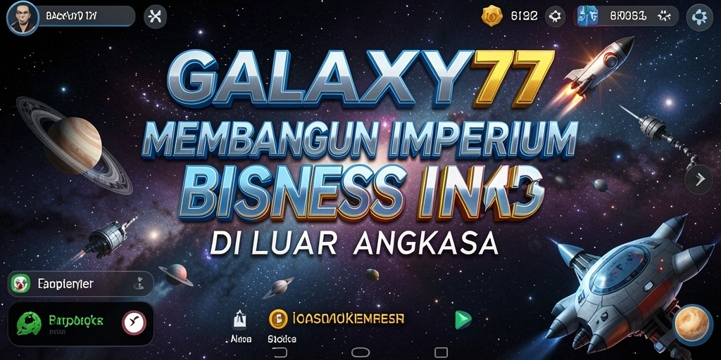 Screenshot gameplay GALAXY77 menampilkan momen penting dalam permainan Tycoon.