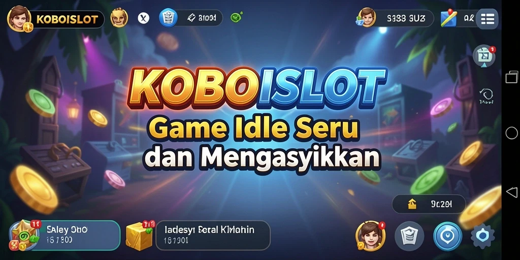 Tampilan gameplay KOBOISLOT yang seru dan menghibur.