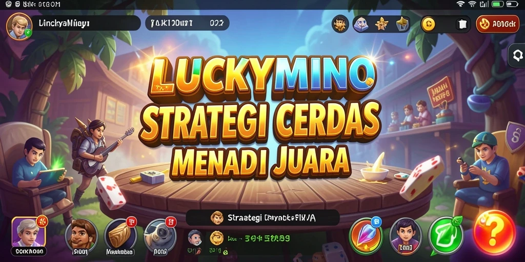 Gameplay mendebarkan LUCKYMINO dengan strategi yang luar biasa.