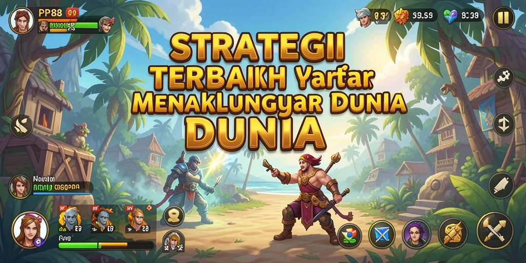 Screenshot gameplay PP88 menampilkan aksi pertempuran strategis.