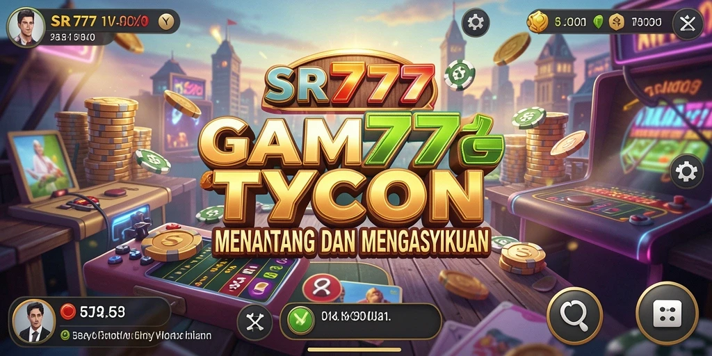 Tampilan gameplay SR777 yang menarik dan dinamis dalam kategori Tycoon.
