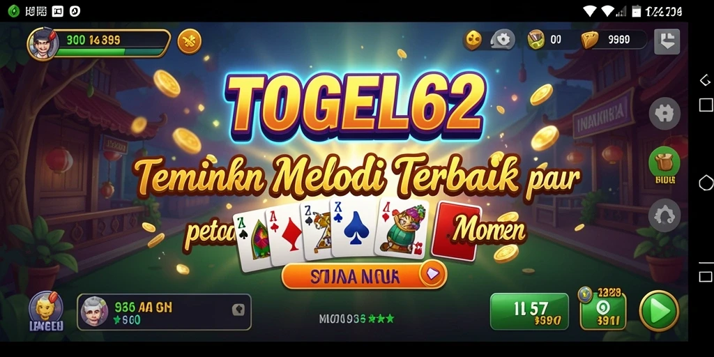 Screenshot gameplay TOGEL62 yang menunjukkan pengalaman musik interaktif.